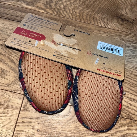 Baby bear dearfoam slippers size 3-6 months NWT - Picture 5 of 6